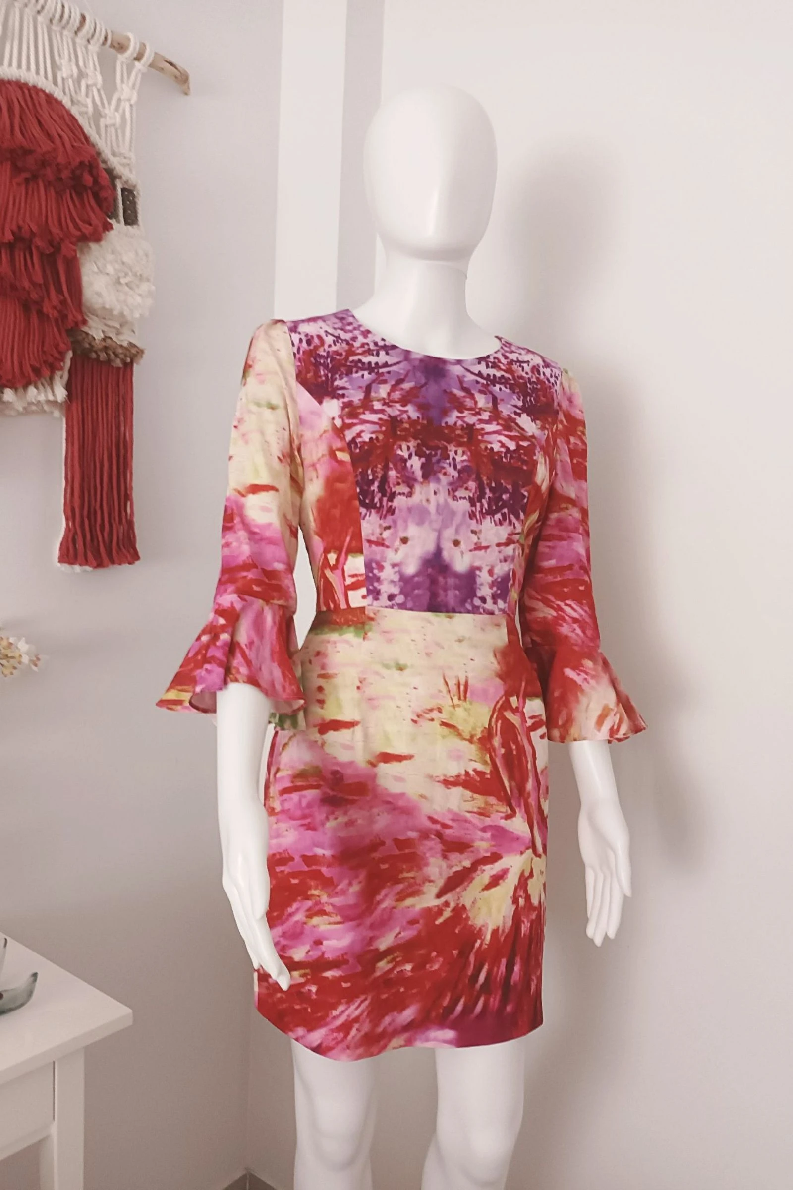 Exclusivo Vestido Coctel Estampado by Teria Yabar